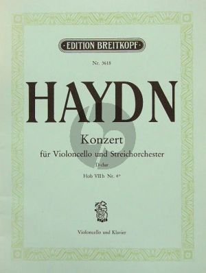 Haydn Concerto D-major Hob. VIIB:4 fur Violoncello und Klavier (Friedrich Grutzmacher) (Breitkopf)