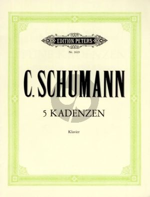 Schumann 5 Kadenzen zu Beethoven Klavierkonzerte Op.37 und 58 mit Mozart KV 466 Klavier