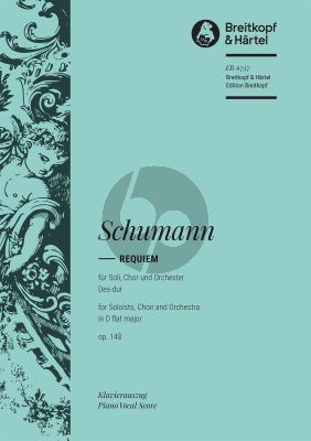 Requiem Des-dur Op.148 Soli [SATB]-Choir [SATB]- Orch. Vocal Score