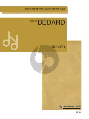 Bedard Sonata for Alto Saxophone and Piano