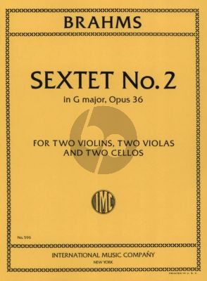 Sextet no.2  Op.36 G-Major for Strings Parts