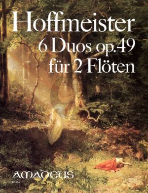 Hoffmeister 6 Duos Op.49 2 Flutes Parts (edited by Yvonne Morgan)