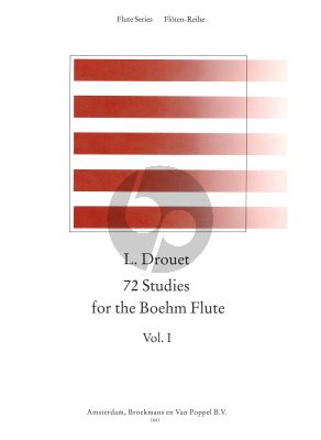 72 Studies for the Boehm Flute Vol.1
