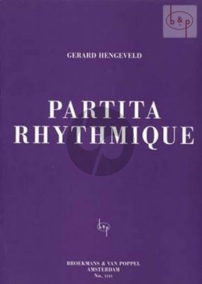 Partita Rhythmique Piano solo