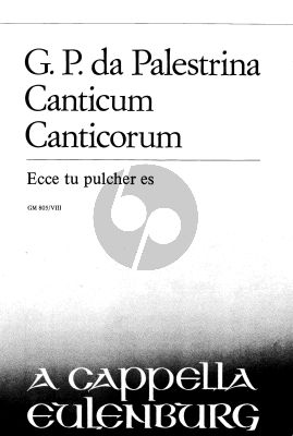 Palestrina Ecce Tu Pulcher Es (from Schola Cantorum) SATTB