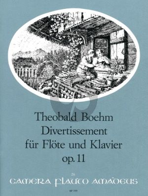 Boehm Divertissement Op.11 Flote und Klavier (Ursula Burkhard)