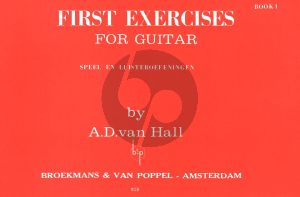 Van Hal First Exercises Vol.1 for Guitar