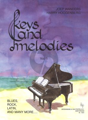Wanders Hoogenberg Keys & Melodies Vol.1 Grade 1 - 2 for Piano Solo