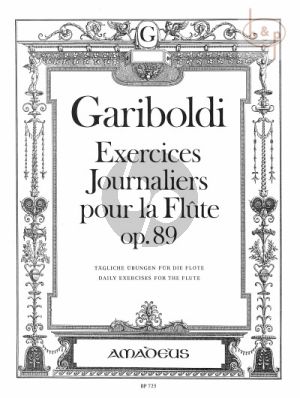 Exercises Journaliers Op.89 Flute