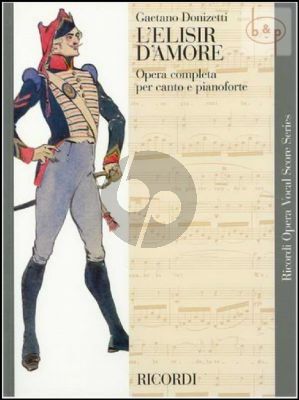 L'Elisir d'Amore Vocal Score (Italian)