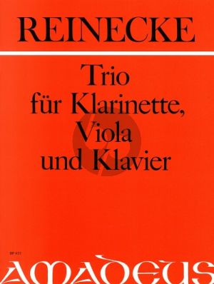 Reinecke Trio a-Moll Op.264 Klarinette [A]-Viola und Klavier (Part./Stimmen) (Bernhard Pauler)