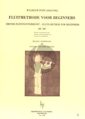 Popp Method for Beginners Op.387 Vol.1 Flute (Heleen Andriessen and Eugenie van der Grinten)