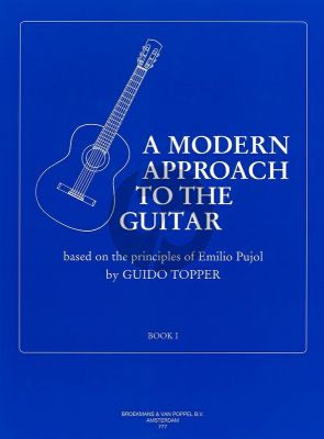 Topper Modern Approach to the Guitar Vol.1 (Based on the Principles of Emilio Pujol)