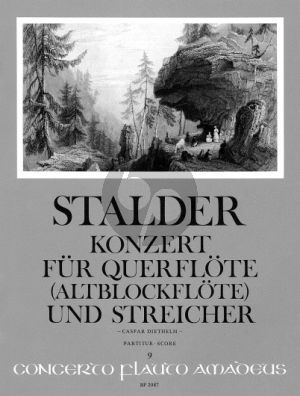 Concerto B-dur Flöte oder Altblockflöte und Streichorchester