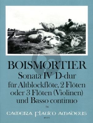 Boismortier Sonata D-major Op.34 No.4