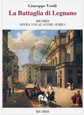 Verdi La Battaglia di Legnano Vocal Score (it.)