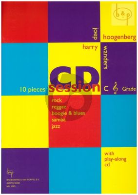 CD-Session - 10 Pieces Rock, Reggae, Boogie & Blues and Sambafor C Instruments Book with Cd)