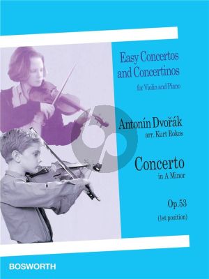 Dvorak Concerto Op.53 Arranged in 1st position by Kurt Rokos for Violin and Piano.