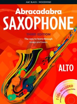 Rutland Abracadabra for Saxophone (The Way to Learn through Songs and Tunes) (Bk-2 CD's) (third ed.)