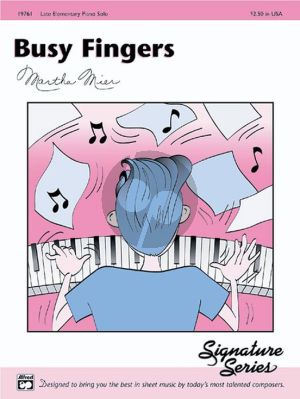 Mier Busy Fingers Piano solo (lLate elementary)