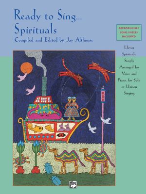 Ready to Sing... Spirituals Voice and Piano (Book) (arr. Jay Althouse)