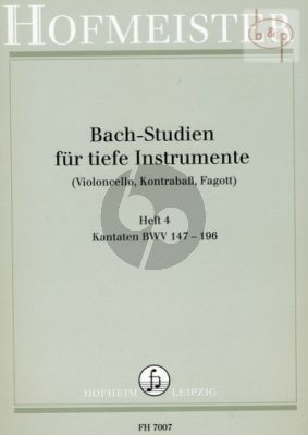 Studien Vol.4 Kantaten BWV 147 - 196