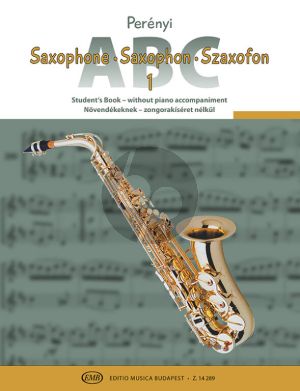 Perenyi Saxophone ABC Vol.1 Student Book