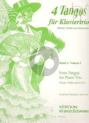 Tangos fur Klaviertrio Vol.1
