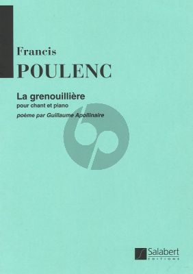 Poulenc La Grenouillere chant-piano