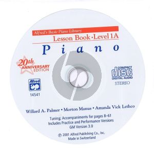 Lesson Book Level 1A (alleen Cd)