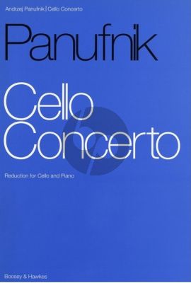 Panufnik Concerto for Cello and Orchestra (piano reduction)