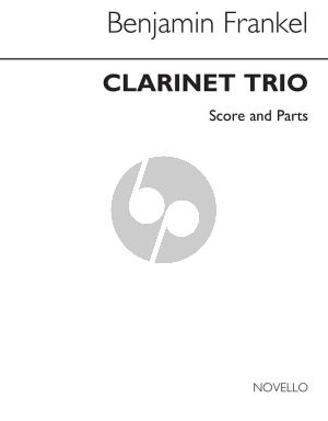 Frankel Trio Op.10 Clarinet-Cello and Piano (Score/Parts)