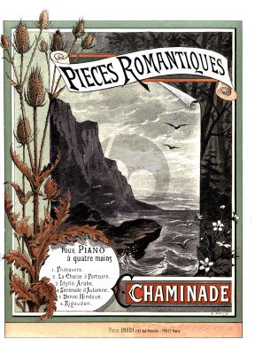 Chaminade 6 Pieces Romantiques Op. 55 Piano 4 mains