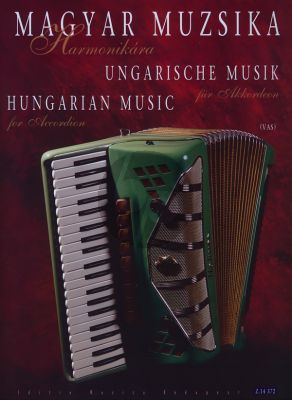 Album Hungarian Music for Accordion (Compiled and Transcribed by Gabor Vas)