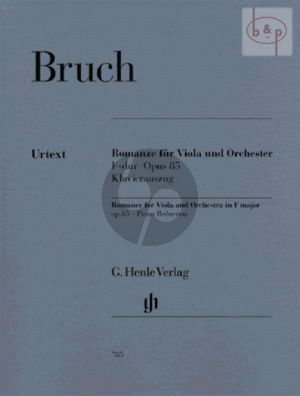 Bruch Romanze F-dur Op.85 Viola und Klavier (Gertsch/Bruch/Weber)