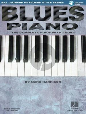 Harrison Blues Piano (Complete Method) (Book with Audio online)