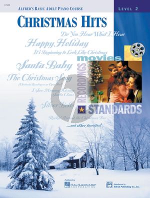 Album Christmas Hits Level 2 for Piano (Alfred's Basic Adult Piano Course)