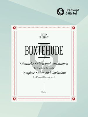 Buxtehude Samtliche Suiten und Variationen Cembalo (Klaus Beckmann)