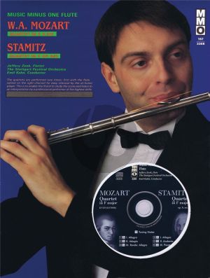 Mozart Stamitz Mozart Quartet F-major KV 370 / KV 368b and Stamitz Quartet F MajorOp.8 No.3 (Music Minus One Flute Book with Cd)
