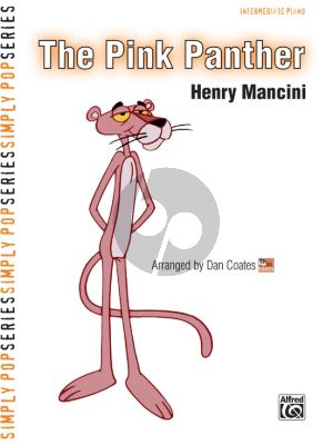 Mancini Pink Panther Theme Piano solo (arr. by Dan Coates)