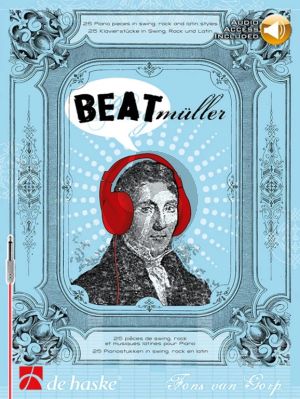 Gorp Beatmuller Piano - 25 Pieces in Swing-Rock and Latin Styles - Book with Audio Online (Intermediate)