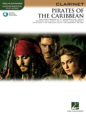 Badelt Pirates of the Caribbean for Clarinet Book with Audio Access Code