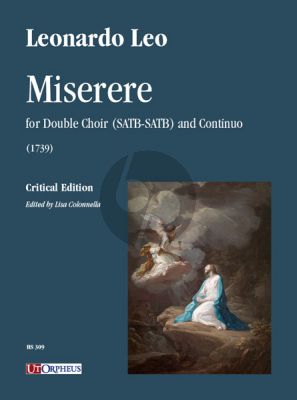 Leo Miserere SATB-SATB and Continuo (edited by Lisa Colonnella)
