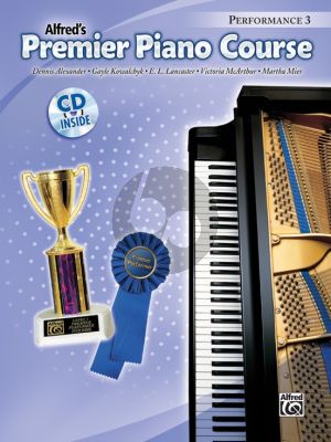 Premier Piano Course Book 3 Performance (BK-CD)