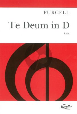 Purcell Te Deum in D Vocal score