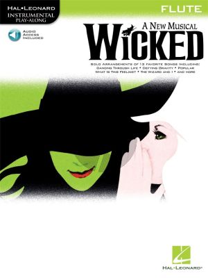 Schwartz Wicked for Flute (Hal Leonard Instrumental Play-Along) (Bk-Cd)