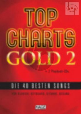 Top Charts Gold Vol.2 BK- 2 Cd's Piano-Vocal-Guitar