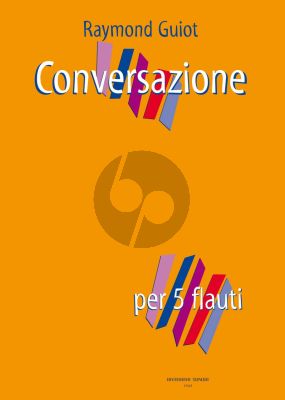 Guiot Conversazione for 5 Flutes (Score/Parts)