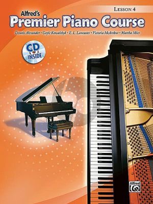 Premier Piano Course Lesson Book 4 (Bk-Cd)