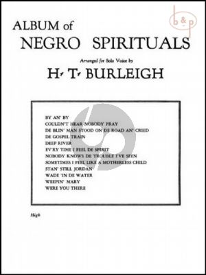 Album of Negro Spirituals